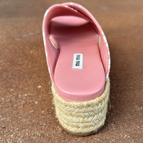 Miu Miu Platform Espadrilles - Picture 14 of 16